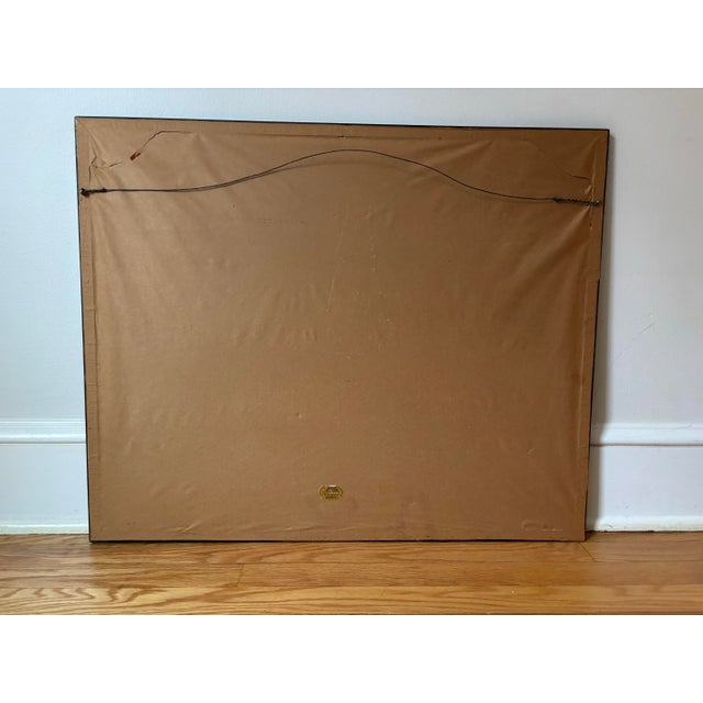 1969 Kiyoshi Saito Woodblock Print “Winter in Aizu”, Framed For Sale - Image 6 of 7