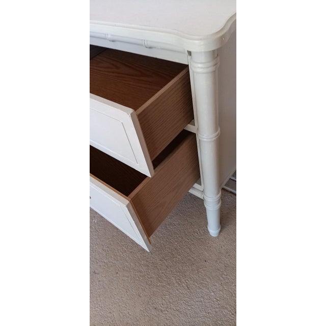 Wood 1970s Hollywood Regency Nightstand For Sale - Image 7 of 7