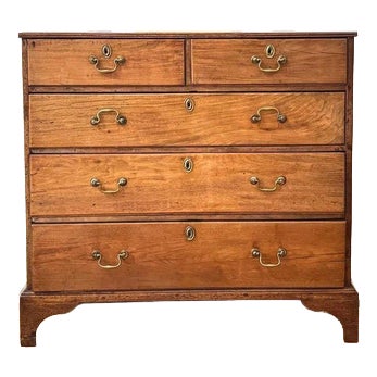 Georgian Fruitwood Chest of Drawers For Sale