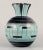Ilse Claesson for Rörstrand. Large Art Deco faience vase. Date: approx. 1940. Hand-painted with a geometric pattern....