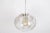 Glass Ball Pendant Light attributed to Doria, Germany, 1970s For Sale - Image 4 of 12