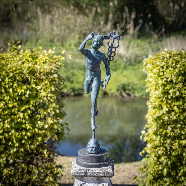 Small Hermes Sculpture, 1900s For Sale - Image 11 of 14