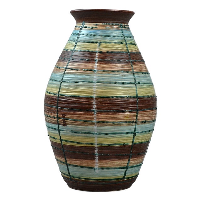 Large Vase from Scheurich, 1960s For Sale