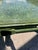 Green Vintage Mottled Green Painted Coffee Table With Chinoiserie Style Base For Sale - Image 8 of 9