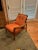 Teak lounge chair made in Norway. Cushions are for demonstration purchases only. Cushions are not included with chair....