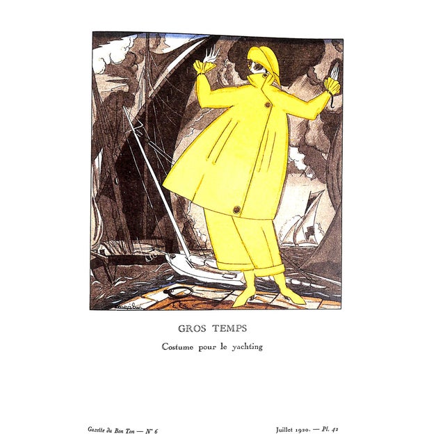 Paper "Parisian Fashion: La Gazette Du Bon Ton 1912-1925" 2000 Weill, Alain For Sale - Image 7 of 10