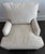 Pair of A. Rudin No. 681 Lounge Chairs Upholstered in Ivory/Beige Fabric For Sale - Image 10 of 14
