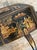 Theodore Alexander Stunning Late Twentieth Century Theodore Alexander Black Asian Chinoiserie Toleware Metal Floor Jardiniere Planter With Cabriole Legs For Sale - Image 4 of 9