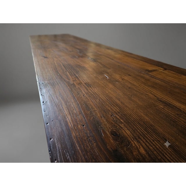 Large Italian Refectory Table, 1900s For Sale - Image 4 of 6
