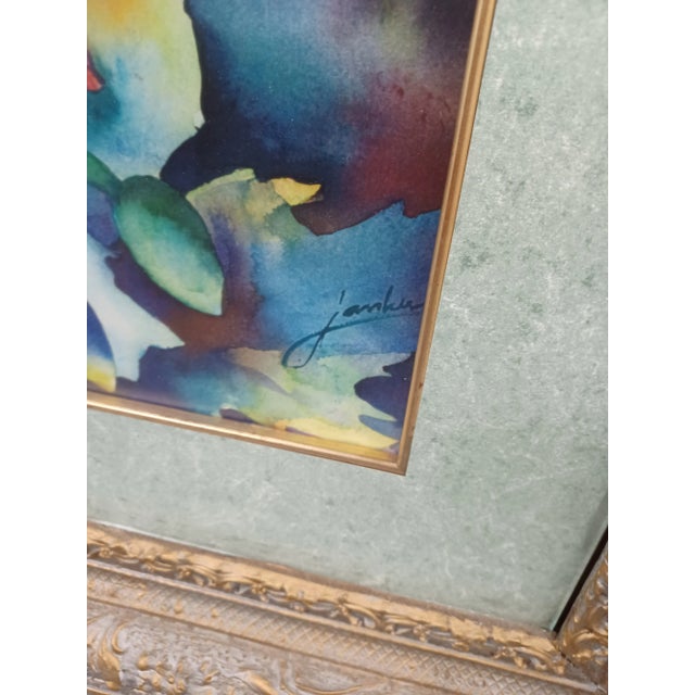 Late 20th Century Sissi Janku "Poppies" Limited Edition Print For Sale - Image 5 of 6