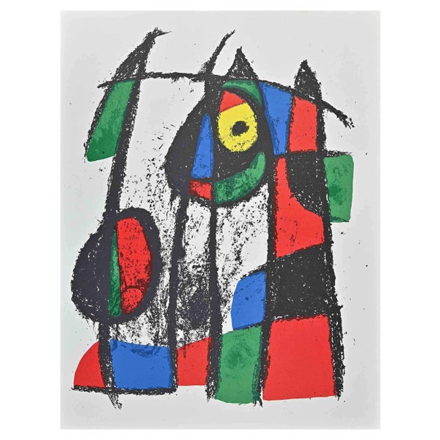 Joan Miró, Lithographe VII, 1974, Lithograph For Sale