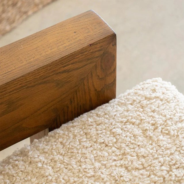 1970s Solid Wood Club Chair For Sale - Image 12 of 13