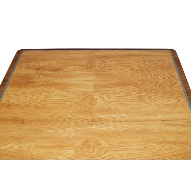 Mid 20th century elm and mahogany table by carl bergsten circa 1930. Beautiful table by well respected swedish designer...