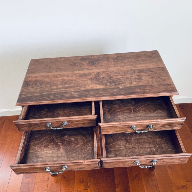 Traditional/ Contemporary Solid Cherry Wood Sideboard / Buffet For Sale - Image 11 of 14