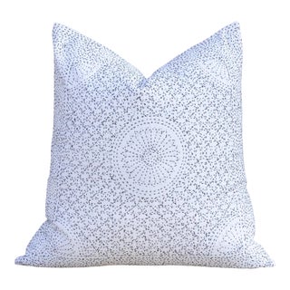 Midnight Filanan Kantha Euro Pillow II For Sale