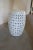 Early 21st Century White Tessellated Garden Stool For Sale - Image 5 of 6