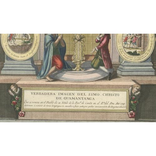 Paper Christ of Guamantanga, Peru, 1779, Print For Sale - Image 7 of 9