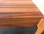 Contemporary Studio Wooden Inlay Recomposed Dyed Koa Pear Woods Side Table For Sale - Image 3 of 7