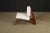 Brazilian Modern Sculptural Rosewood and White Bouclé Lounge Chair, 1960s For Sale In Los Angeles - Image 6 of 16