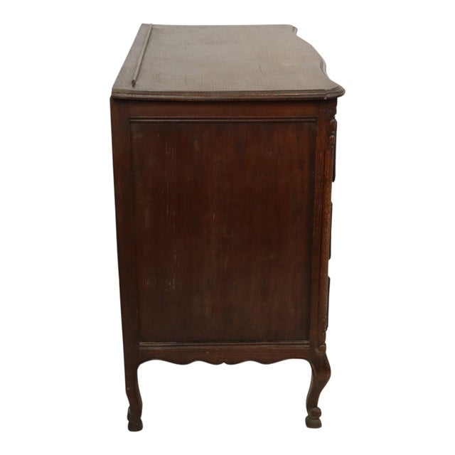 Antique Oak Chest of Drawers, France, 19th Century For Sale - Image 9 of 18