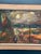 Lars Niklasson, Landscape with Figures, 1960s, Oil Painting on Panel, Framed For Sale - Image 14 of 18