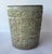 Vintage Frankoma Aztec Pottery Mug in Prairie Green - 7CL series stamped. Has one small chip to the glaze on lower portion...