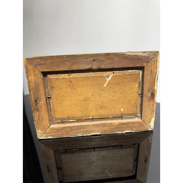 Vintage Miniature French Country Painting For Sale - Image 14 of 15