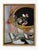 This French floral still life art print reproduces Henri Matisse’s Anémones au miroir noir (1919), featuring delicately...