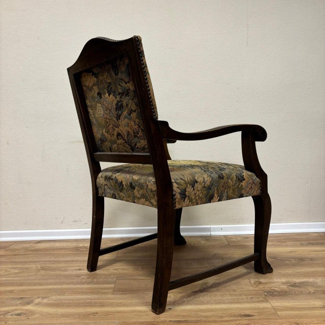 Brown Antique Chair, 1900s For Sale - Image 8 of 12