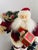 Gorgeous Vintage 1970s Santa Christmas Figurine With Porcelain Face Glass Eyes For Sale In Miami - Image 6 of 6