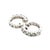 Metal 14k Gold 2.60 Carat Total Weight Diamond Huggies Earrings, A Pair For Sale - Image 7 of 8
