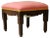 French Futurist Stool by Pierre Chareau, 1910s For Sale