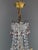 Glass 20th Century Louis XV Crystal and Bronze Chandelier with Pendants For Sale - Image 7 of 13