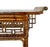 Brown Chinese Chippendale Bamboo Console, Altar Table For Sale - Image 8 of 10