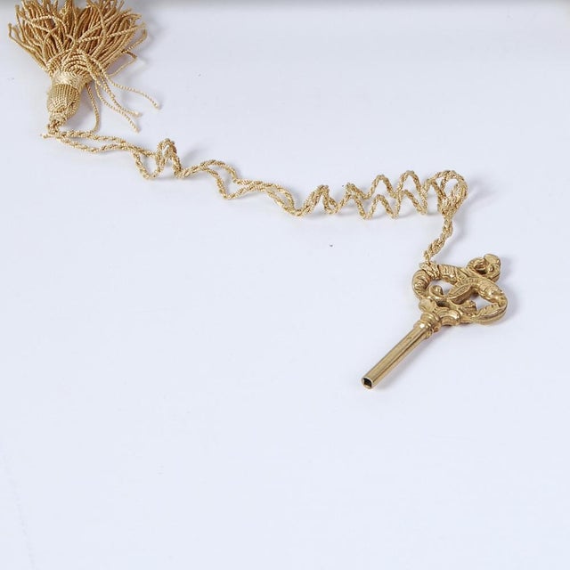 Metal Napoleon III Grandfather Clock, 1970s For Sale - Image 7 of 16