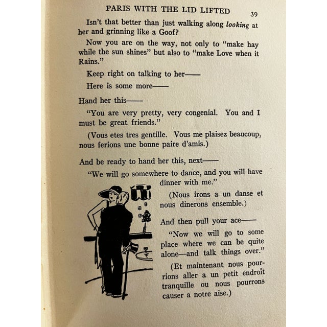 Paper 1927 Paris With the Lid Lifted Book For Sale - Image 7 of 10