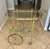 Metal Italian Neo-Classic Brass Bar or Tea Cart For Sale - Image 7 of 17