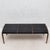 Black Bench in Black Shagreen With Bronze Patina Brass Detail by R&y Augousti For Sale - Image 8 of 9