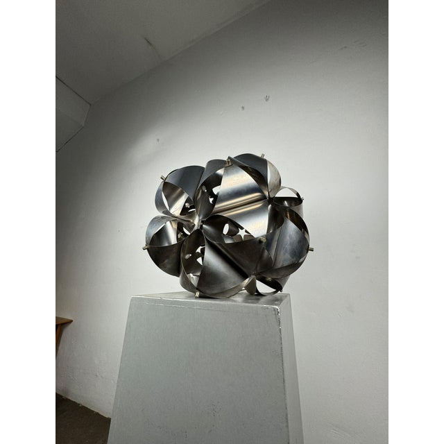 Aluminum Table Lamp, 1970s For Sale - Image 14 of 18