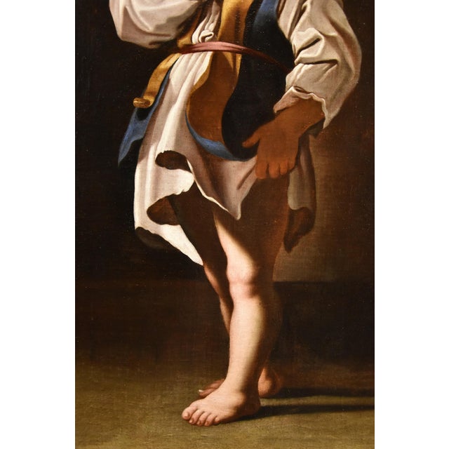 Workshop of Bartolomeo Schedoni, Portrait of a Child Alessandro Farnese Schedoni, 1630, Oil on Canvas For Sale - Image 4 of 16