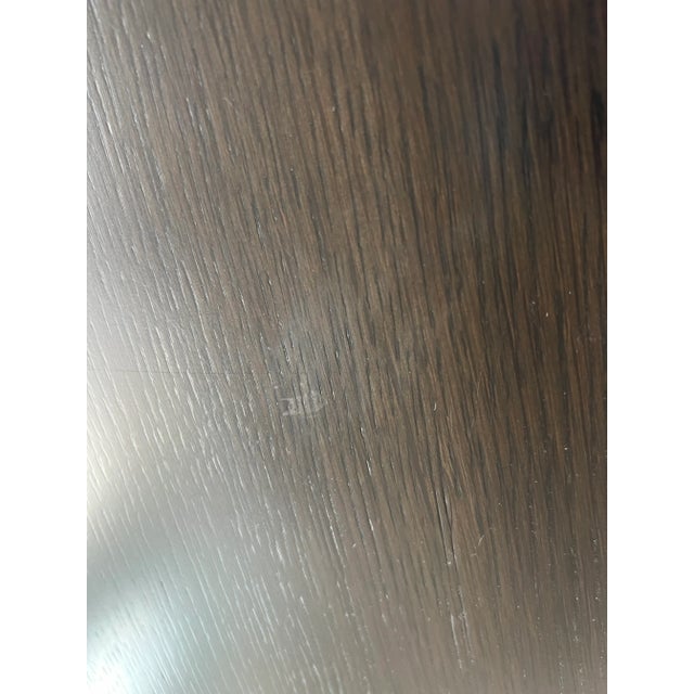 Wood Christian Liaigre “Misaine” Dining Table in Solid Oak For Sale - Image 7 of 9