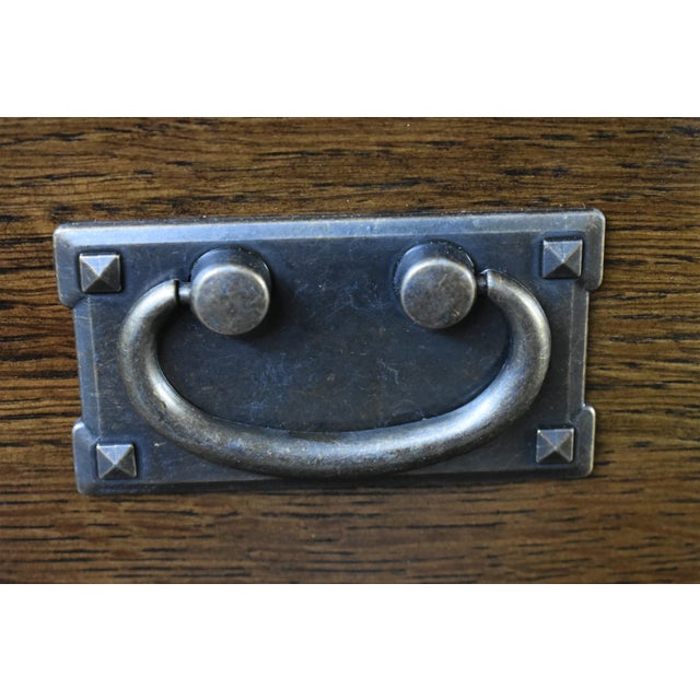 Wood Mission 2 Drawer File Cabinet - Walnut For Sale - Image 7 of 9