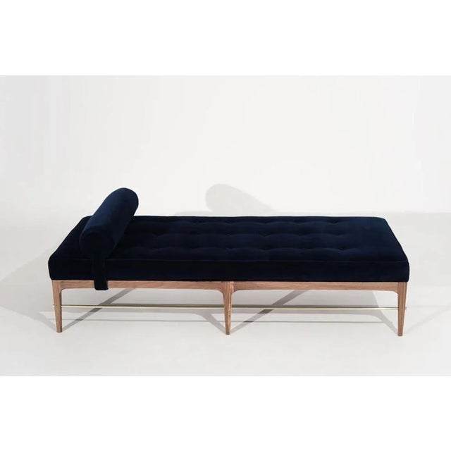 Mid-Century Modern Linear Daybed in Natural Walnut Series 72 by Stamford Modern For Sale - Image 3 of 12