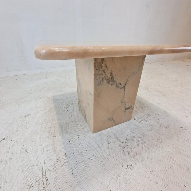 Italian Marble Coffee Table, 1980s For Sale - Image 12 of 14
