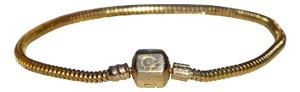 The Listowel: Ladies Vintage Chamilia Charm Bracelet in 14K Yellow Gold