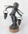 Silvered Metal Figure of a Boy Carrying Water For Sale - Image 11 of 11
