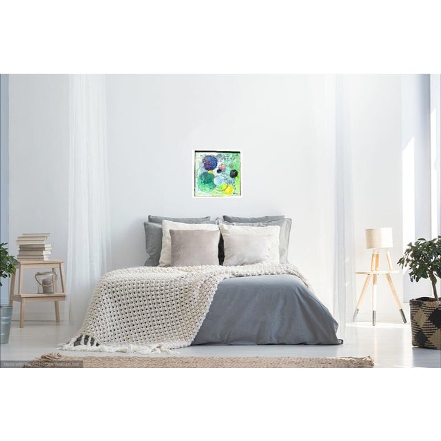 "Emerald Spaces" Oil Painting by Martha Holden For Sale - Image 4 of 7