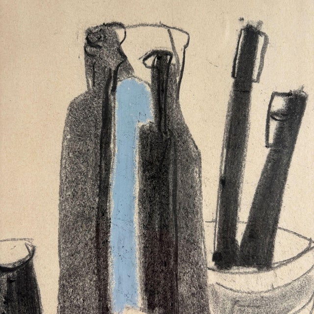 1990s Chr, Untitled, 1998, Artwork on Paper, Chalk For Sale - Image 5 of 11