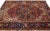1920s Antique Persian Heriz Red Handmade Medallion Motif Wool Rug For Sale - Image 5 of 11
