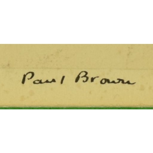 Traditional Mid 20th Century Paul Brown Polo Players 'Down the Field' Drypoint For Sale - Image 3 of 5